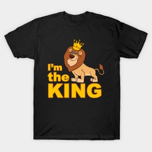 I'm the King Boys Birthday T-Shirt